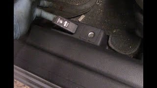 Honda Civic fuel door or trunk release problem & repaired