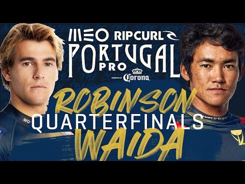 Jack Robinson vs Rio Waida | MEO Rip Curl Pro Portugal - Quarterfinals Heat Replay