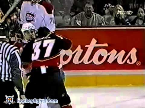 Chris Drury vs Richard Zednik Jan 13, 2003