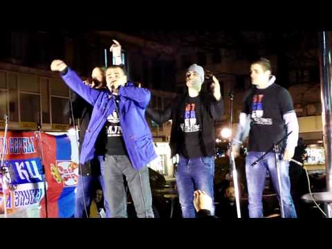 Ukov ft. LaManjane DTCREW-Srbijo Probudi se(uzivo Trg Republike)