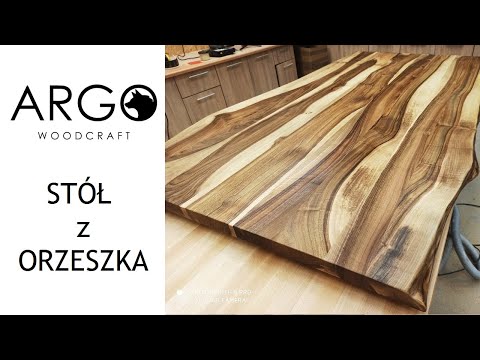 61 - Jak zrobić stół z orzech włoskiego