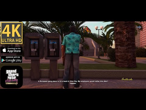 Autocide - GTA: Vice City – Definitive - 4K Mobile iOS Android - iPhone Pro Max - Gameplay (Part 17)