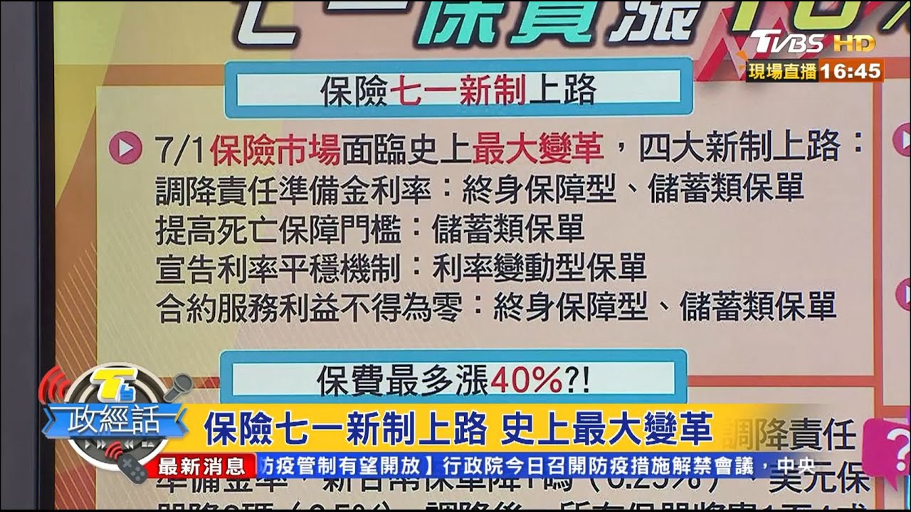 保險七一將調漲 邱正弘:買保險要看需求別因漲價搶買