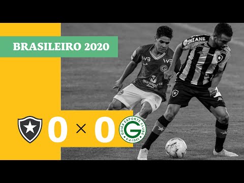 Botafogo 0 x 0 Goiás - melhores momentos - 19/10 - Brasileirão 2020
