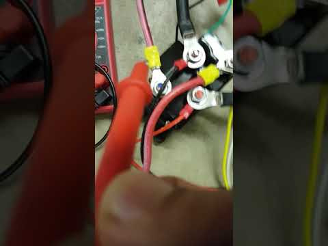 Winch solenoid test