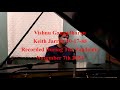 October 17, 1988 Opening to Part 1, Keith Jarrett (cover)