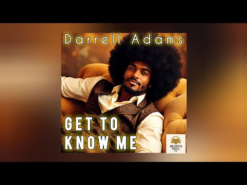 Darrell Adams - Get To Know Me | 1980s Disco Funk-infused R&B