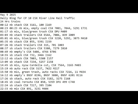 May 9 2025 BigTrains.TV CP 10