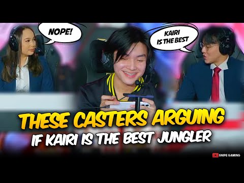 THESE CASTERS ARGUING ABOUT KAIRI BEING THE BEST JUNGLER in the WORLD . . . 🤯
