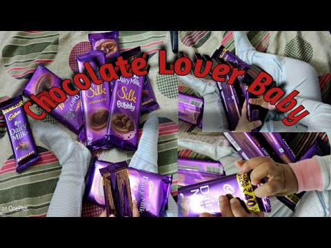 #Chocolate Lover 💗😘 Baby #Cadbury #Dairy #Milk Silk @ 15 Month of Age My #Baby Girl!