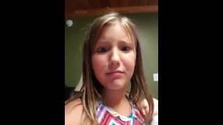 Visiting nana and papa with friends