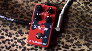 Video thumbnail for TC Electronic SUB N UP octave modulation of love, demoed with Stratocaster by gearmanndude