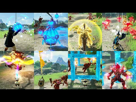 All Characters Sheikah Slate Skills (Including All DLC Characters) - Hyrule Warriors Age of Calamity