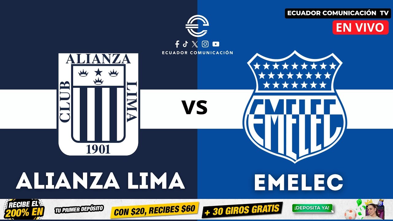 Dónde ver en vivo: Horario para ver amistoso entre Alianza Lima vs Emelec