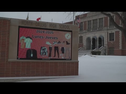 Dallas ISD schools closing on Tuesday, city facilities closing Monday