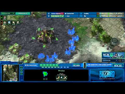 SC2L Week 3 - Axiom vs Acer G3