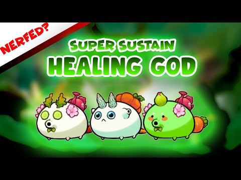 SUPER SUSTAIN HEALING Meta team rank66 2055 stars Challenger 0 | featuring Mapanguba_2 Axie Origin