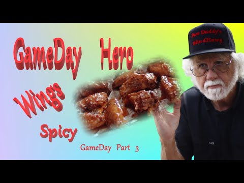 Fried Wings With Spicy BBQ Sauce Makes You The BBQ Hero