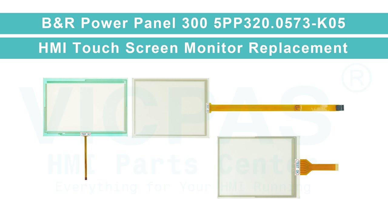 5PP320.0573-K05 B&R Power Panel 300 Touch Screen Panel Replacement