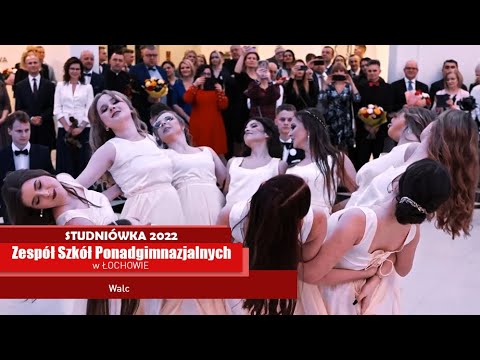 STUDNIÓWKA 2022 - Zespół Szkół Ponadgimnazjalnych w Łochowie - Walc (pokazowy)