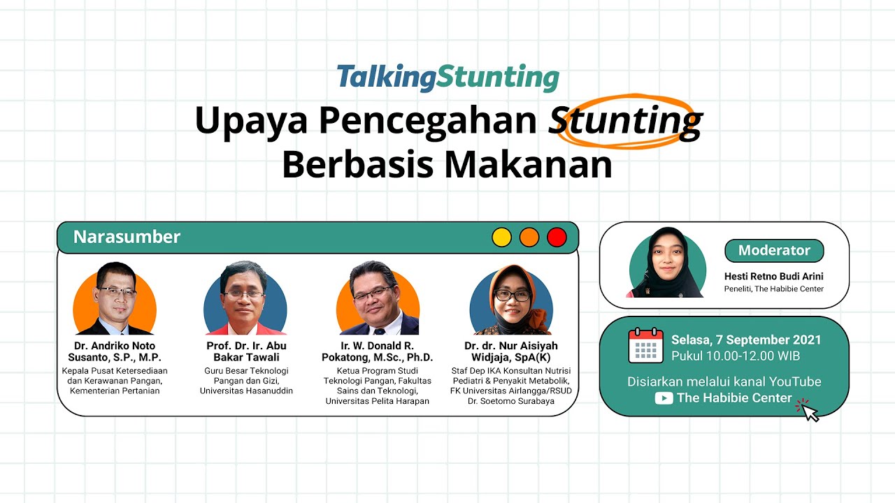 Talking Stunting "Upaya Pencegahan Stunting Berbasis Makanan"