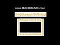 Bunnytown King Bunny S Birthday Episode Title Card In A Square