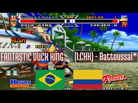 FT5 @rbffspec: FANTASTIC DUCK KING (BR) vs (LCHK) - Battoussai* (CO) [Fightcade rbff] Feb 19