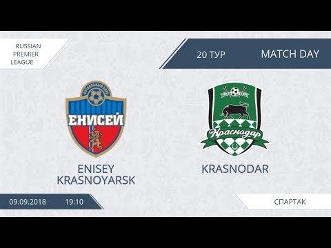 AFL 18. Russia. Premier League. Day 20. Enisey Krasnoyarsk - Krasnodar