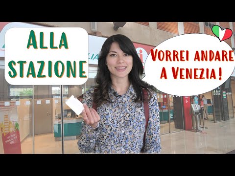 🇮🇹 Conversation en italien - Parle italien avec moi - Alla stazione (dialogue)