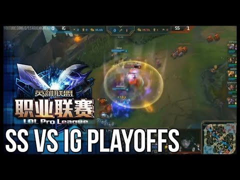 [LPL China Playoffs] Flandre's great escape into 3v1 turnaround