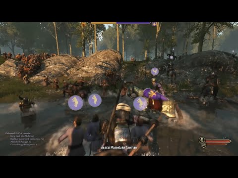 Morenia Castle - breaking the siege battle in Mount & Blade II: Bannerlord