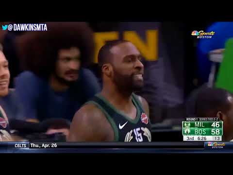 Giannis Antetokounmpo & Jabari Parker 33 Pts 2018 ECR1 Game 5 Celtics vs Bucks | FreeDawki