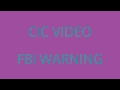 CIC VIDEO Pink Bg Fbi Warning Fades Out Black In Jakea45 Black BG VHS Logo 1997 2000