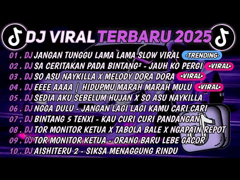 DJ TIKTOK TERBARU 2025🎵DJ JANGAN TUNGGU LAMA LAMA🎵DJ SA CERITAKAN PADA BINTANG BINTANG || FULL ALBUM
