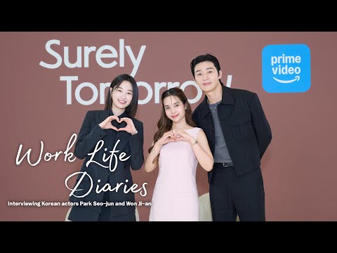 Interviewing Korean actors Park Seo-jun and Won Ji-an | Work Life Diaries