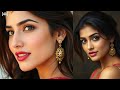 4k Real Indian Ai Saree Lookbook Model Beautiful Model In Park Ai Girl Beauty Ai Model