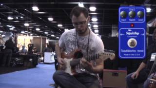 Video thumbnail for Tom Quayle plays ToadWorks Mr. Squishy - NAMM 2010 by Ryan Dunn
