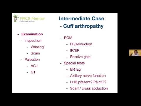Shoulder Conditions for Postgraduate Orthopaedic Exams