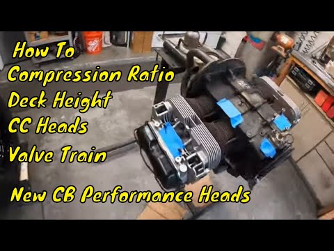 VW Engine - CB Performance Panchito Head Swap, Compression ratio & More! How To - DIY