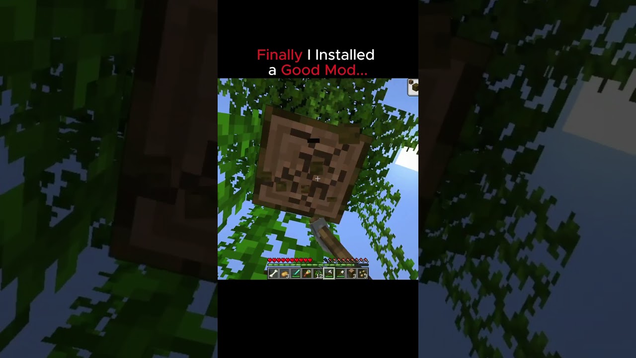 Finally i found a mod very useful.. #minecraft #nobatidao