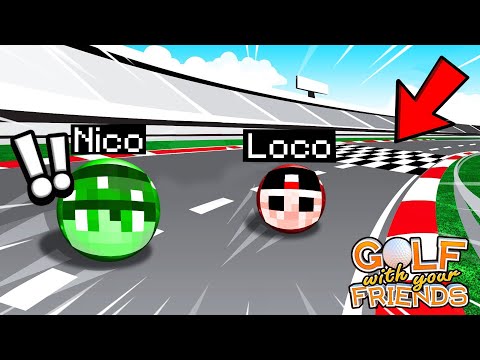NICO, DIVENTA UNA PALLA DA GOLF E ROTOLA CONTRO LOCO - Golf With Your Friends