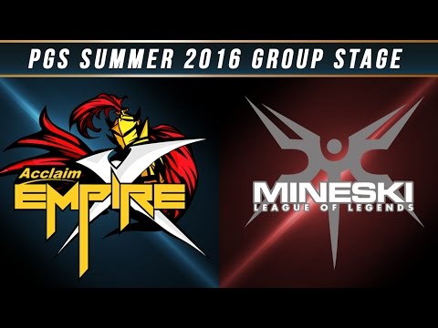 PGS 2016 Summer Split - W3 Day 2 - AEX vs MSKI