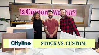 How to decide between stock and custom for your kitchen