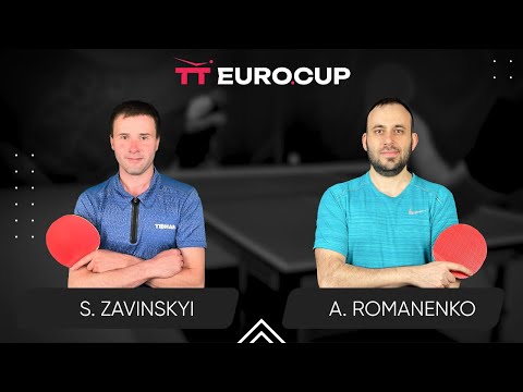 19:40 Serhii Zavinskyi - Andrii Romanenko 21.12.2023 TT Euro.Cup Ukraine Professional. TABLE 4