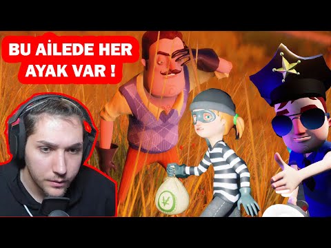 KOMŞUMUN ÇOCUKLARI HIRSIZLIK YAPTI ! HELLO NEİGHBOR HİDE AND SEEK (2. BÖLÜM)
