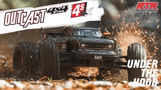 Arrma Outcast 4S V2 BLX 1:10 4WD RTR ocelová