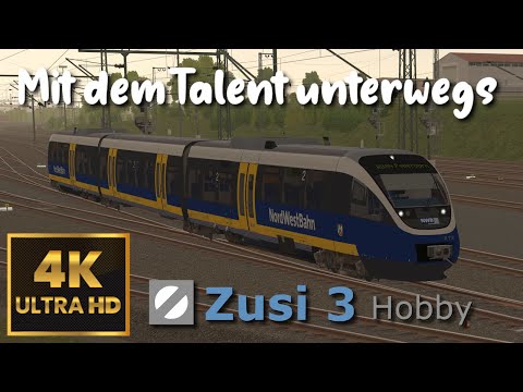 Zusi 3 | Mit dem Talent VT643 unterwegs | 4K60