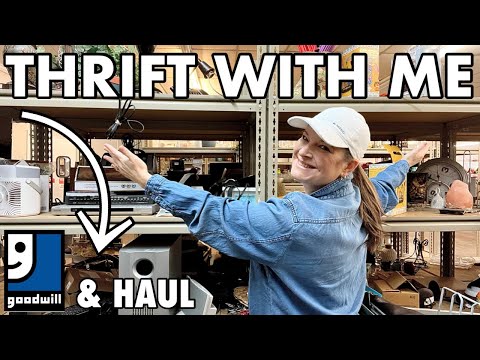 Estate Sale & Goodwill Thrift Store Shopping• Thrift Store Finds•Thrift with Me & Thrift Haul