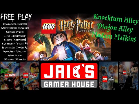 Lego Harry Potter 5-7: Free Play - Knockturn Alley, Diagon Alley, Madam Malkins (Collectibles)