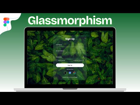 Glassmorphism Figma